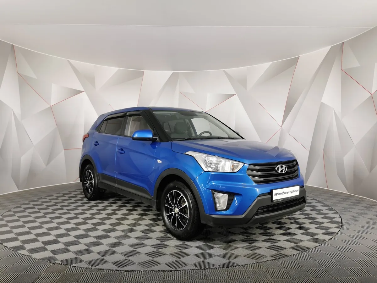 Hyundai Creta 1.6 AT (123 л.с.) Active Синий в АВИЛОН. Слайд №3