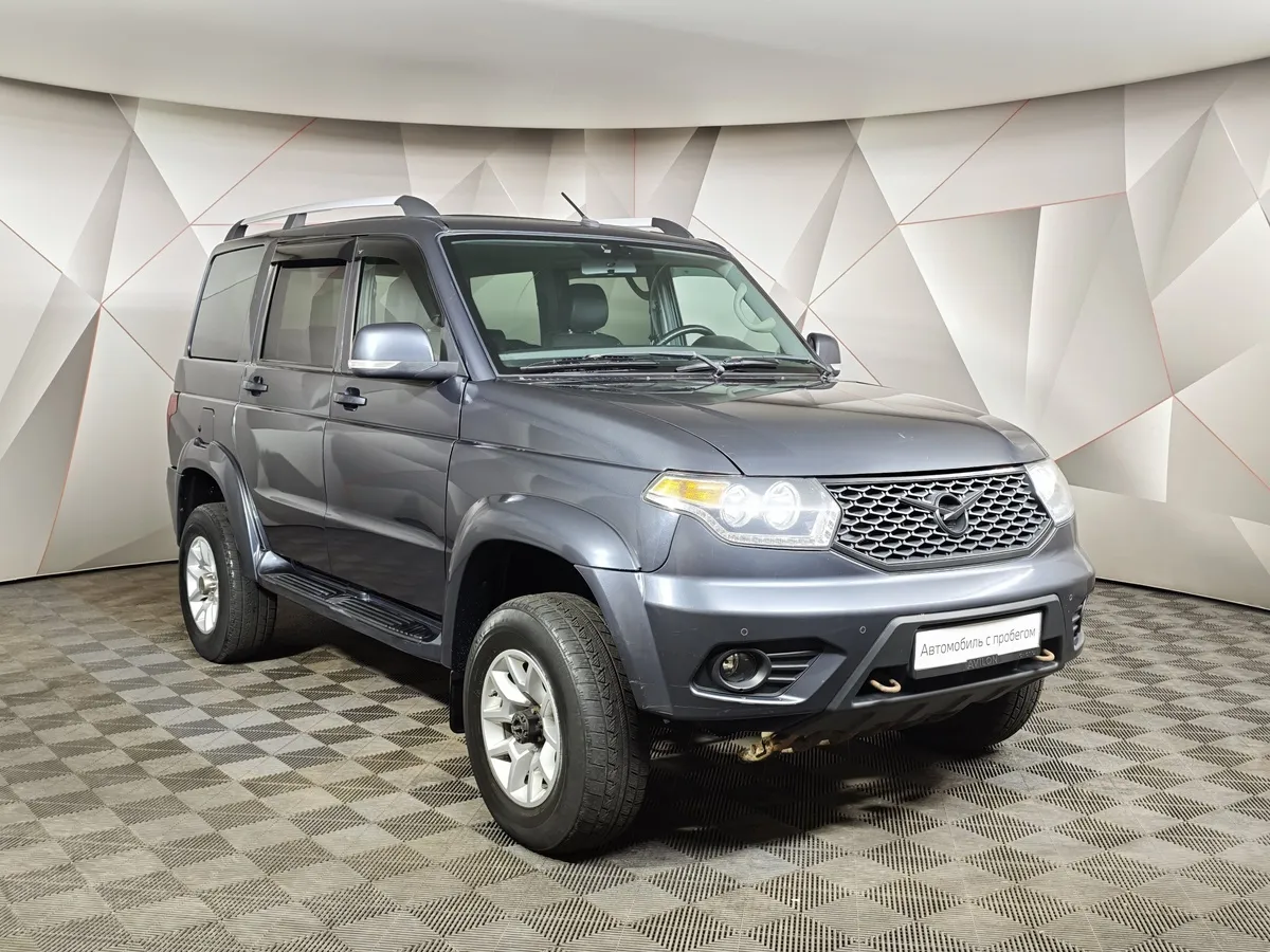 УАЗ Patriot 2.7 AT 4WD (150 л.с.) Оптимум Серый в АВИЛОН. Слайд №3