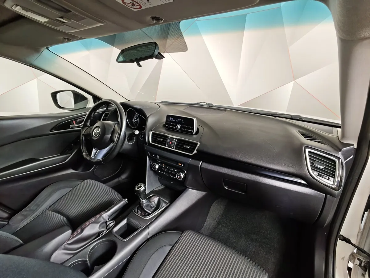 Mazda 3 1.6 MT (104 л.с.) Белый в АВИЛОН. Слайд №11