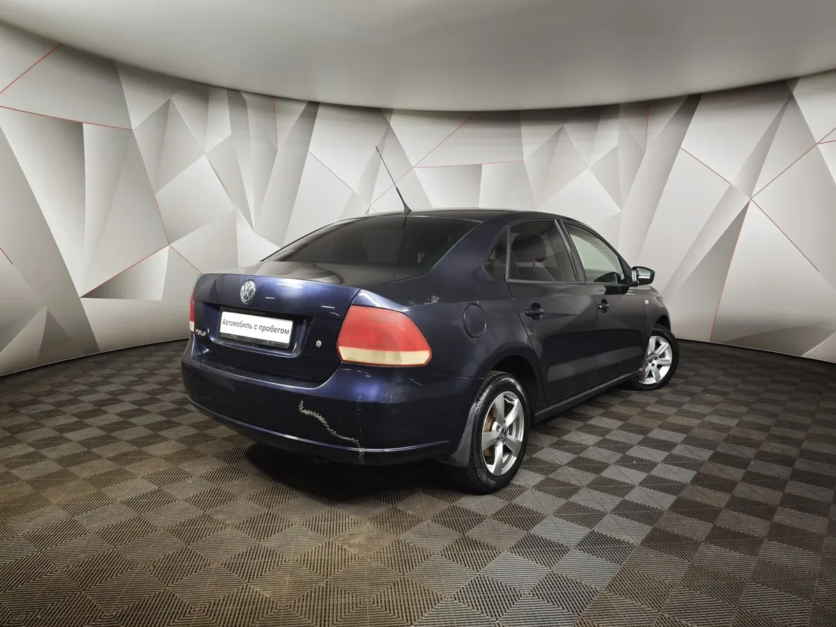 Volkswagen Polo 1.6 Tiptronic (105 л.с.) Comfortline Синий в АВИЛОН. Слайд №2
