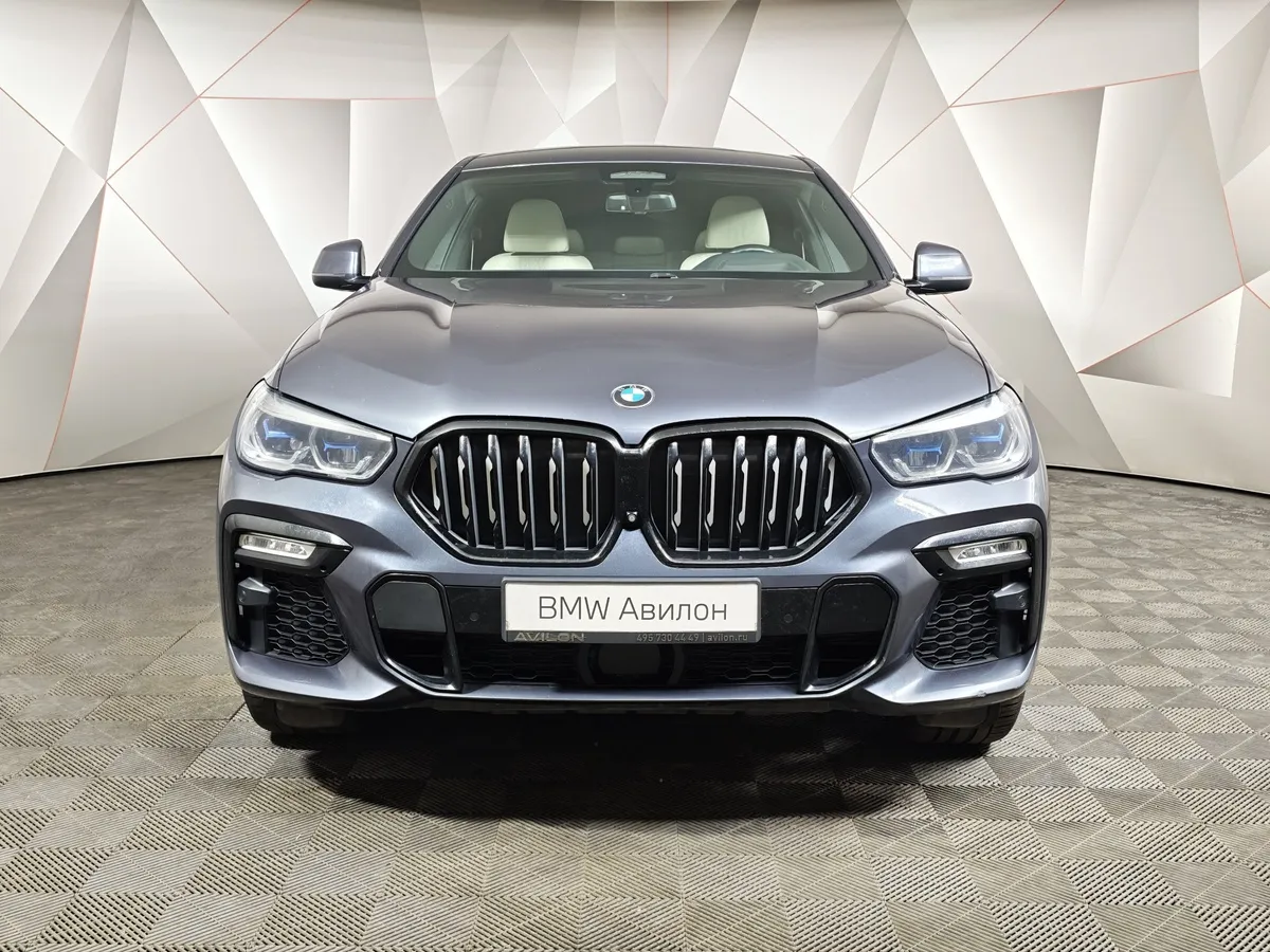 BMW X6 3.0 AT xDrive30d (249 л.с.) M Sport Pro Серый в АВИЛОН. Слайд №3