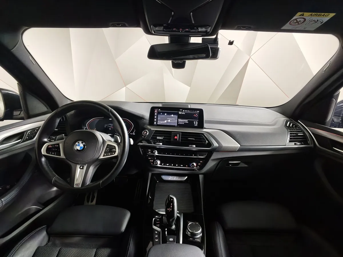 BMW X3 xDrive30i AT (249 л.с.) M Sport Белый в АВИЛОН. Слайд №11