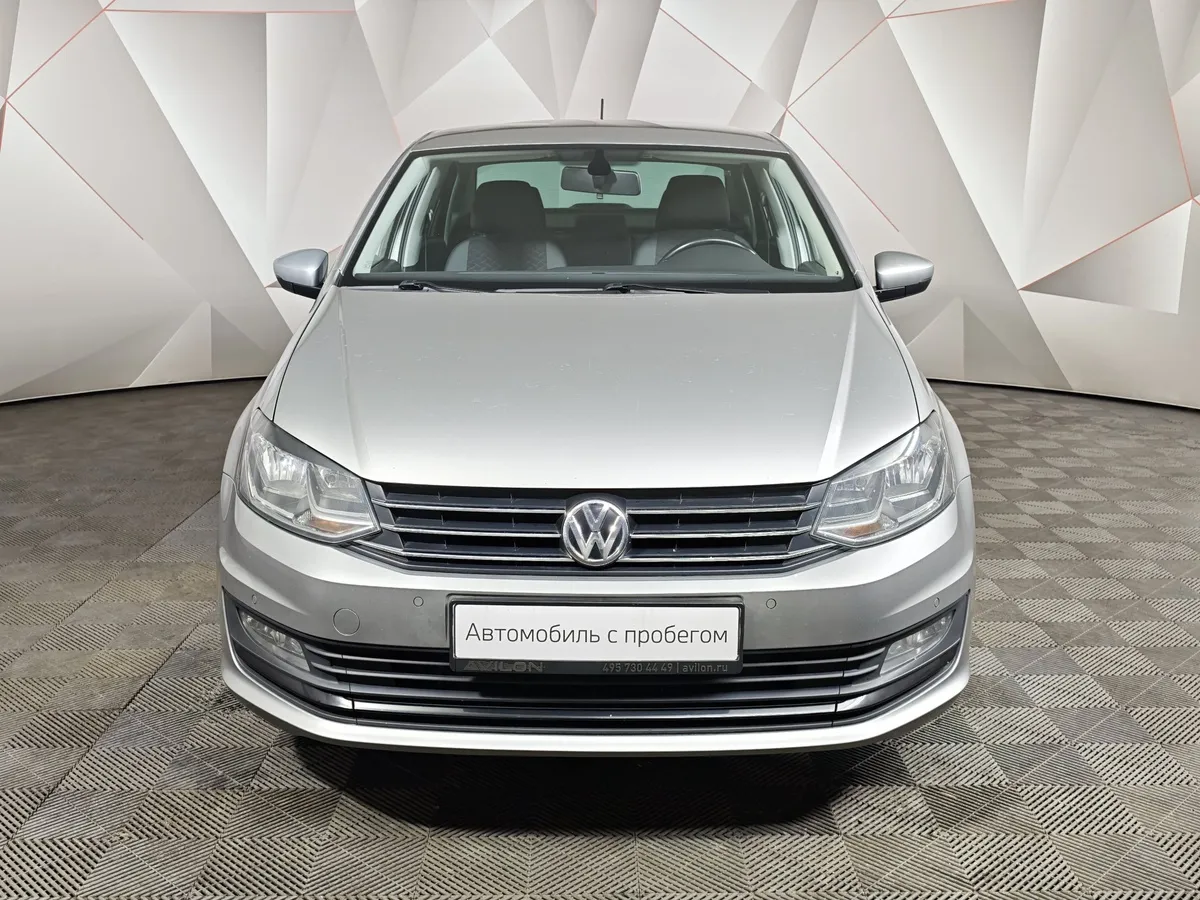 Volkswagen Polo 1.6 MPI AT (110 л.с.) Trendline Серебристый в АВИЛОН. Слайд №7
