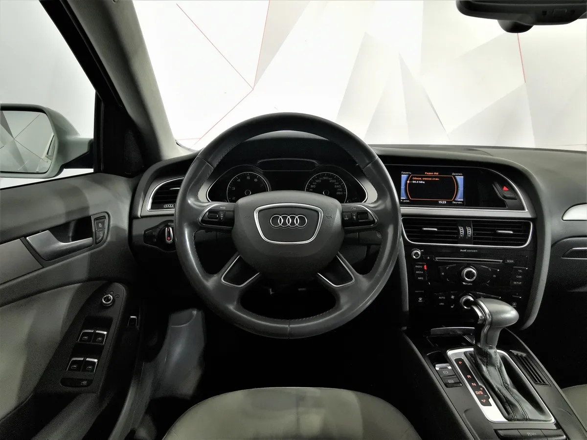 Audi A4 1.8 TFSI multitronic (120 л.с.) Белый в АВИЛОН. Слайд №17