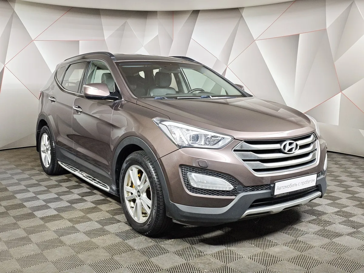 Hyundai Santa Fe 2.2 CRDi MT (197 л.с.) Коричневый в АВИЛОН. Слайд №3