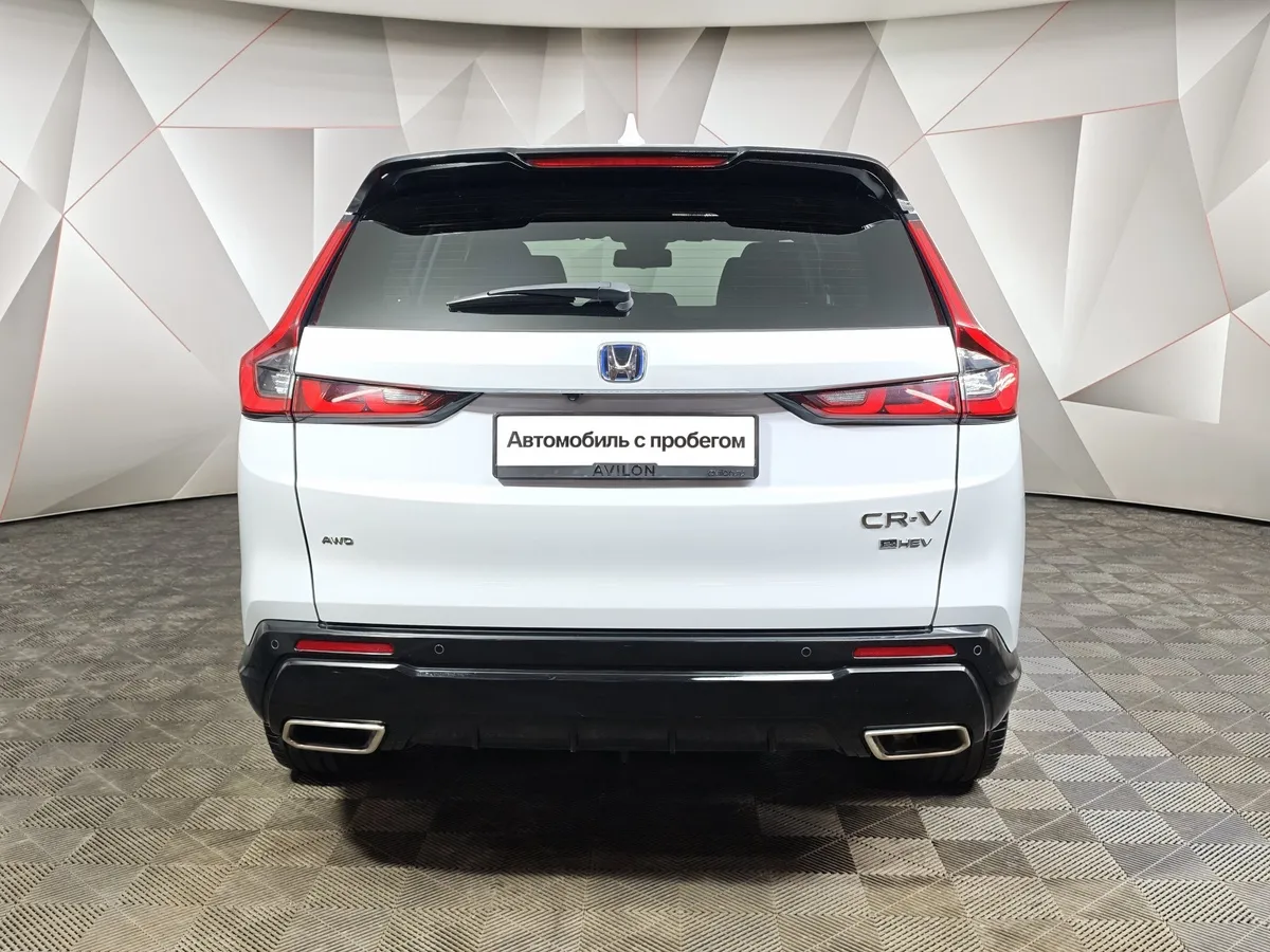 Honda CR-V 2.0h CVT 4WD (204 л.с.) Sport Hybrid Белый в АВИЛОН. Слайд №8