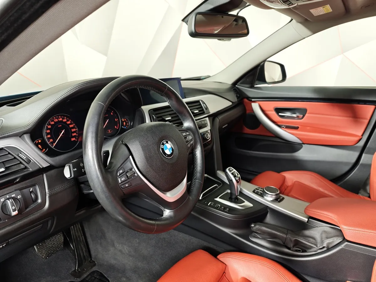 BMW 4 серия 420d xDrive AT (190 л.с.) Luxury Line Синий в АВИЛОН. Слайд №12