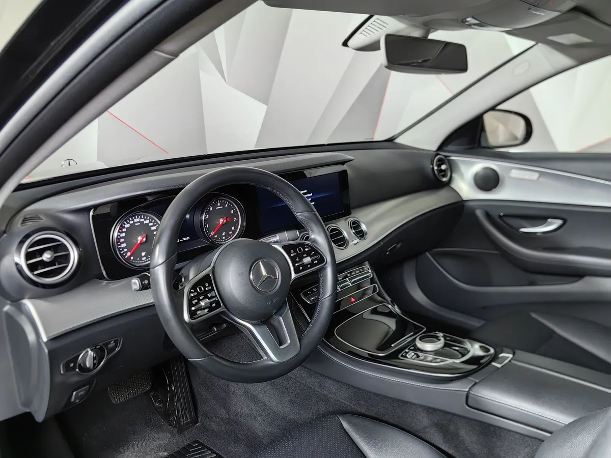 Mercedes-Benz E-Класс E 200 9G-TRONIC (197 л.с.) Premium (Локальная сборка) Черный в АВИЛОН. Слайд №19