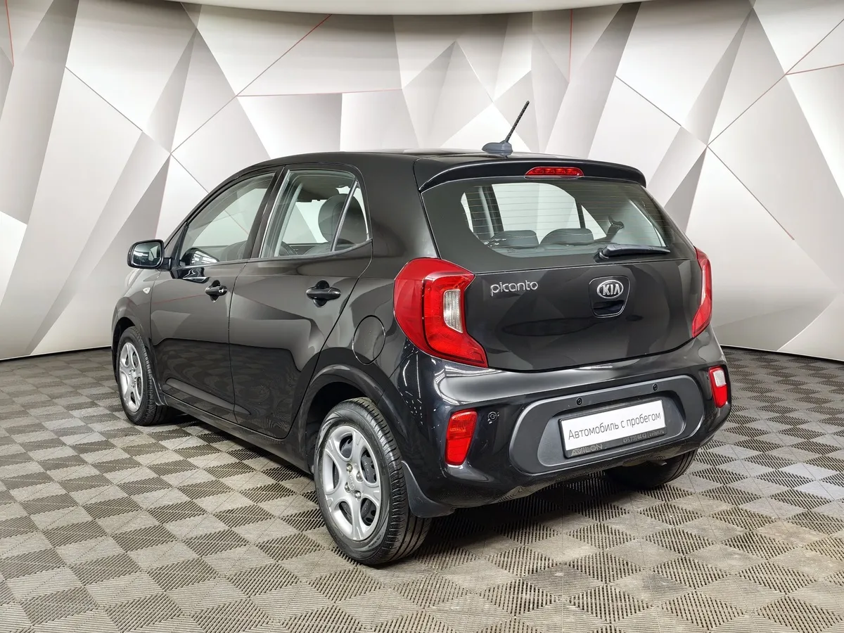 Kia Picanto 1.2 AT (84 л.с.) Classic Черный в АВИЛОН. Слайд №4