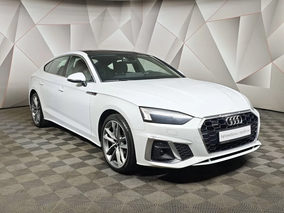 Audi A5 2.0 TDI S tronic quattro (190 л.с.) Белый в АВИЛОН. Слайд №3
