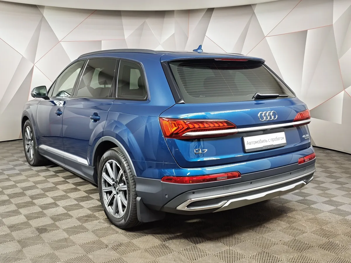 Audi Q7 3.0 TDI Tiptronic quattro (249 л.с.) Синий в АВИЛОН. Слайд №4