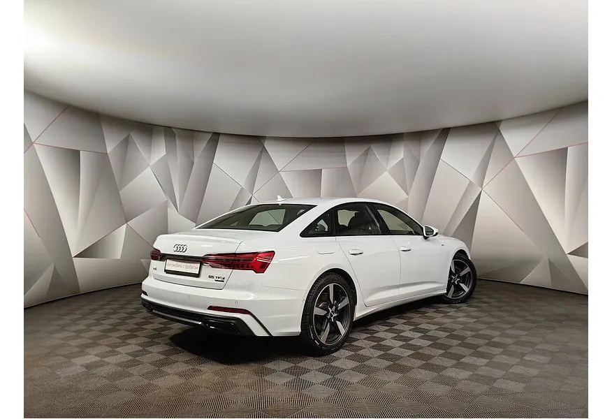 Audi A6 55 TFSI S tronic quattro (340 л.с.) Sport Белый в АВИЛОН. Слайд №2