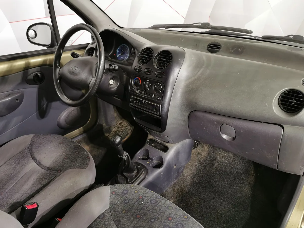 Daewoo Matiz 0.8 MT (52 л.с.) Бежевый в АВИЛОН. Слайд №12