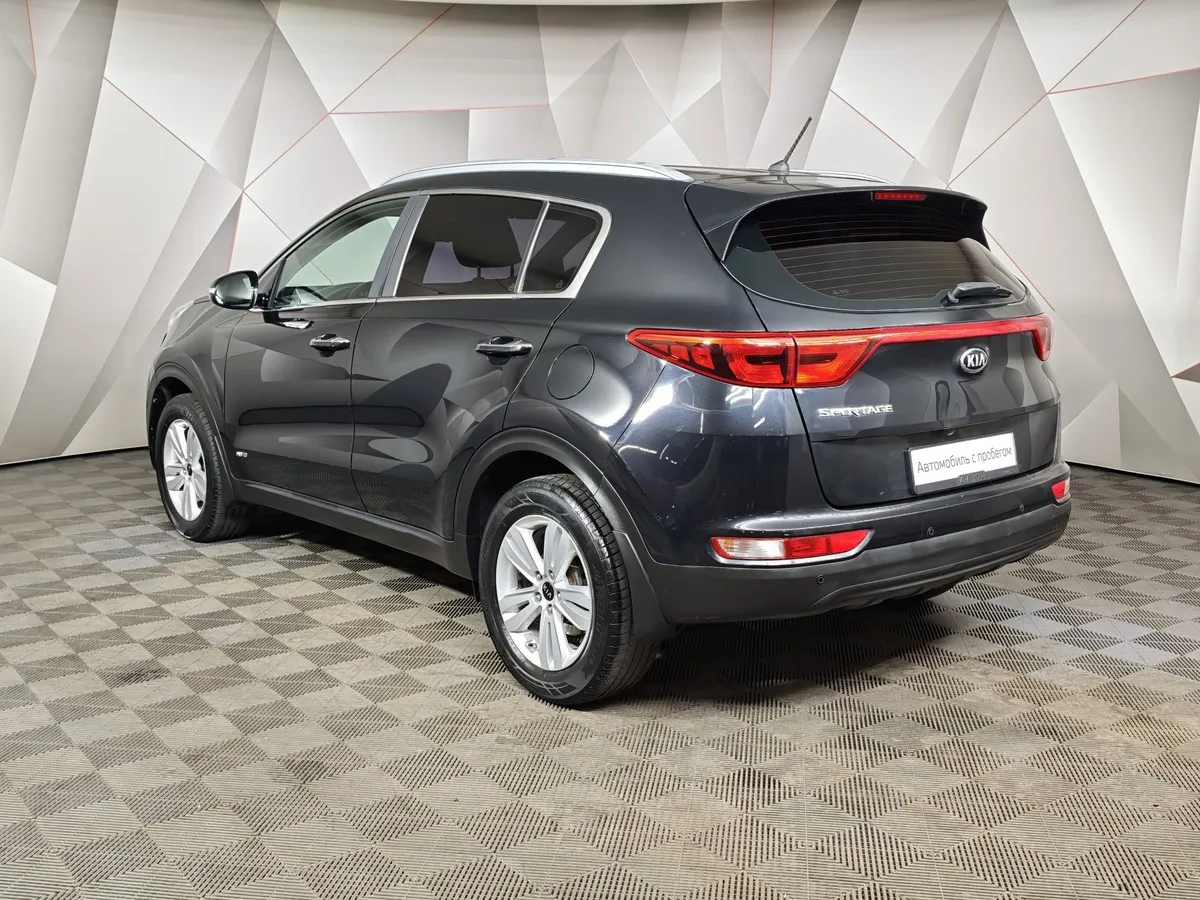 Kia Sportage 2.0 AT 4WD (150 л.с.) Comfort Черный в АВИЛОН. Слайд №4