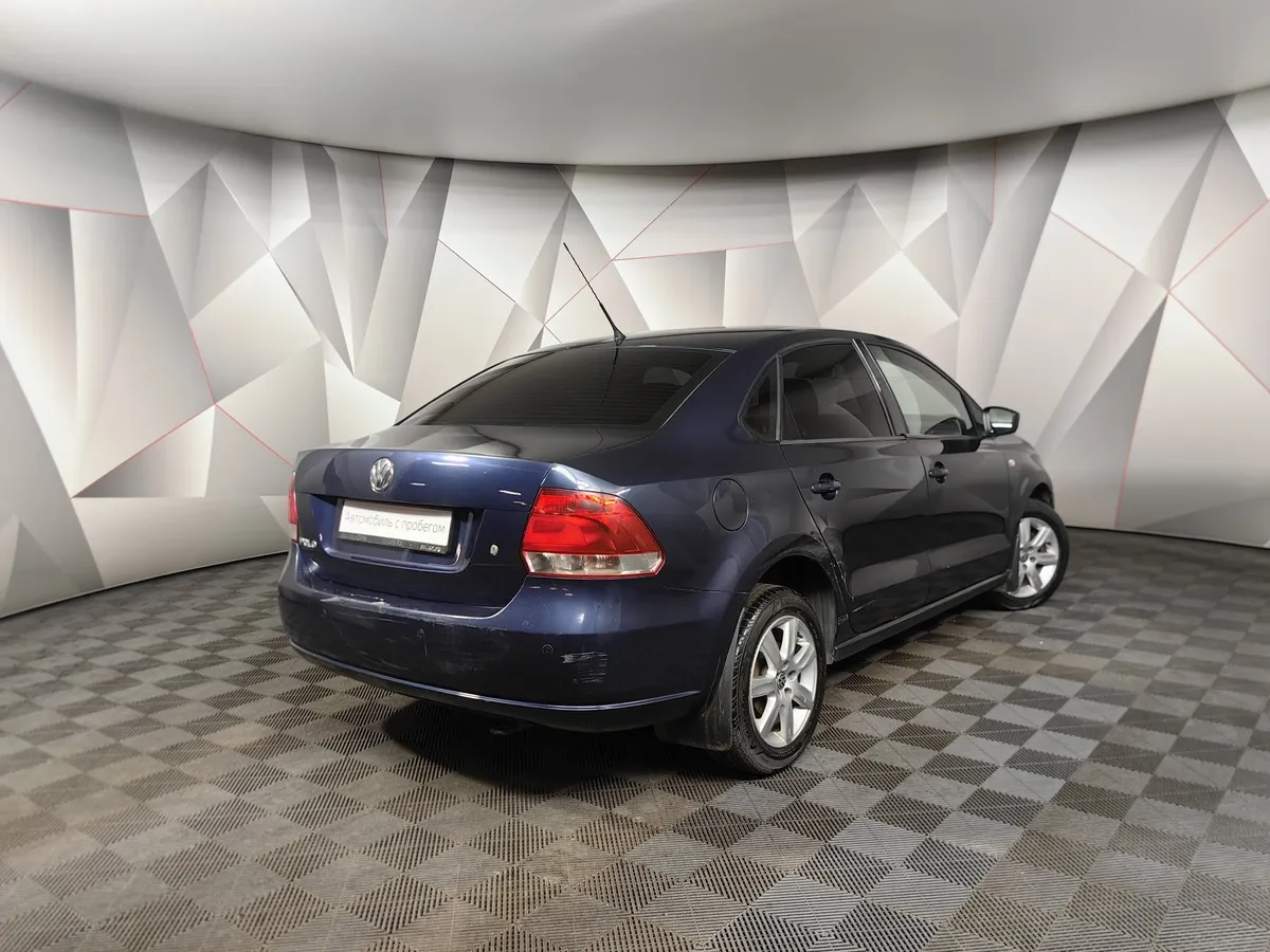 Volkswagen Polo 1.6 Tiptronic (105 л.с.) Comfortline Синий в АВИЛОН. Слайд №2