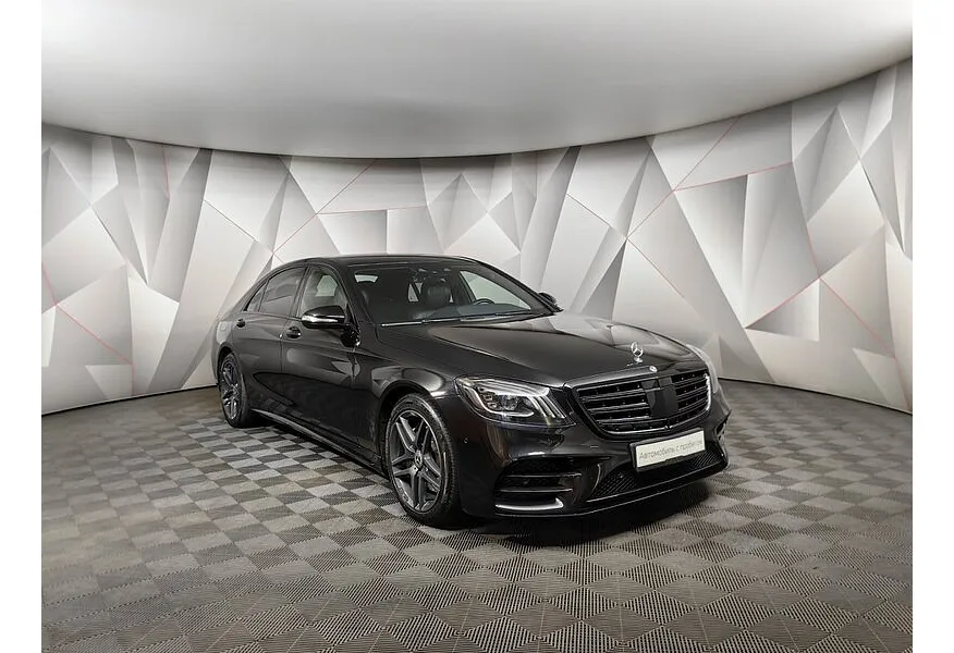 Mercedes-Benz S-Класс S 350 d 9G-Tronic 4Matic длинная база (249 л.с.) Черный в АВИЛОН. Слайд №3