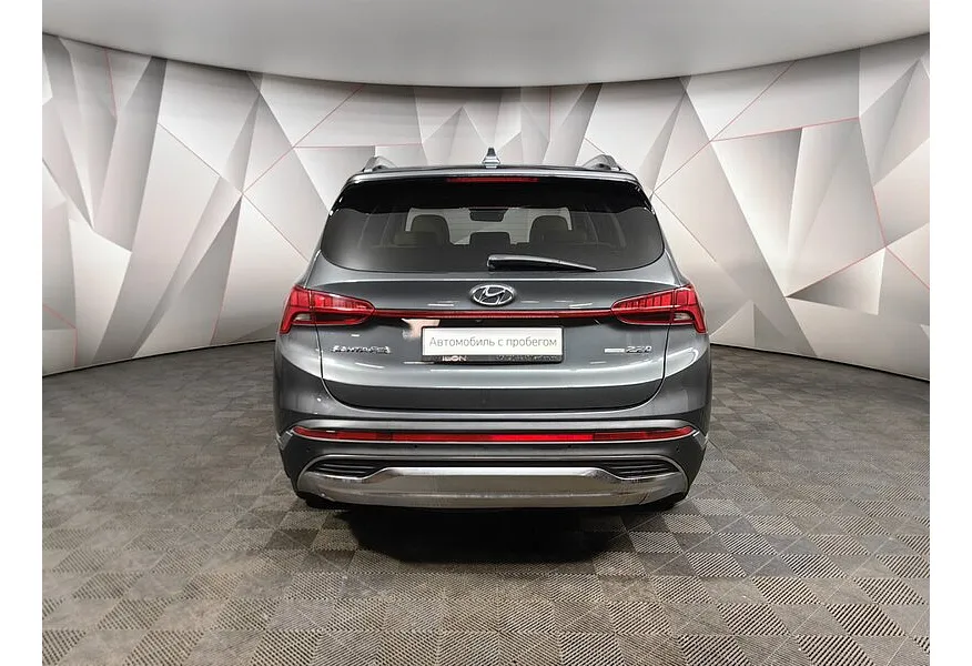 Hyundai Santa Fe 2.2 (200 л.с.) CRDi - 8AT High-Tech + Exclusive Зеленый в АВИЛОН. Слайд №8