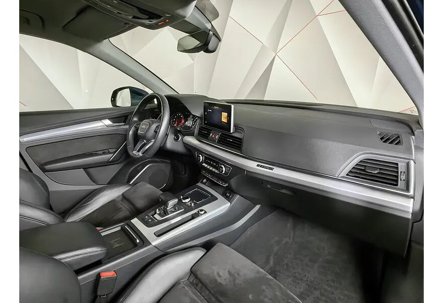 Audi Q5 2.0 TFSI S tronic quattro (249 л.с.) Design Синий в АВИЛОН. Слайд №14