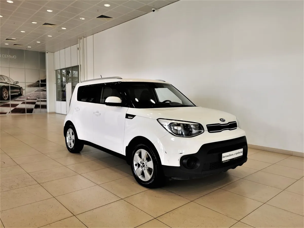 Kia Soul 1.6 AT (124 л.с.) Белый в АВИЛОН. Слайд №3