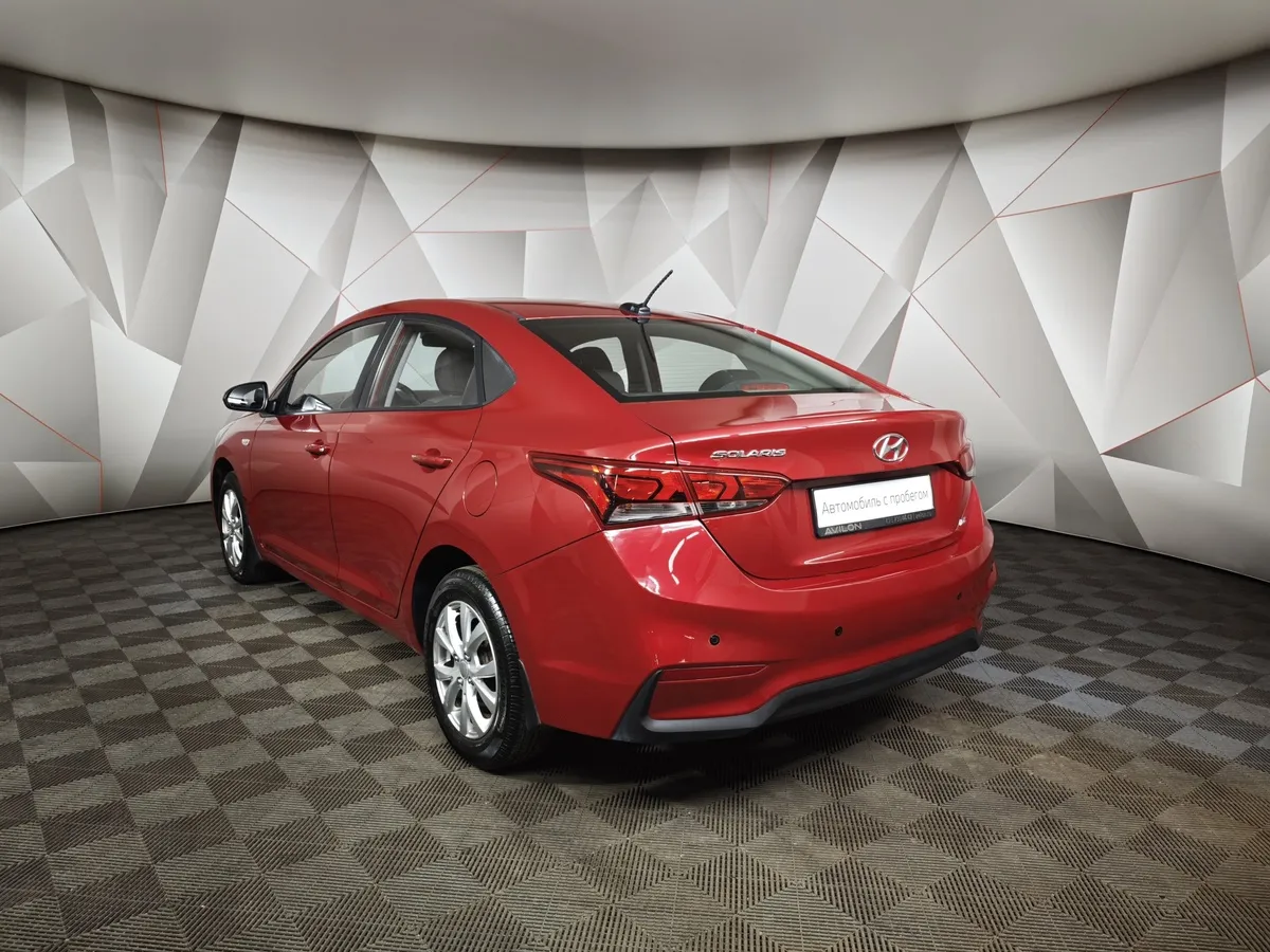 Hyundai Solaris 1.6 AT (123 л.с.) Active Plus Красный в АВИЛОН. Слайд №4
