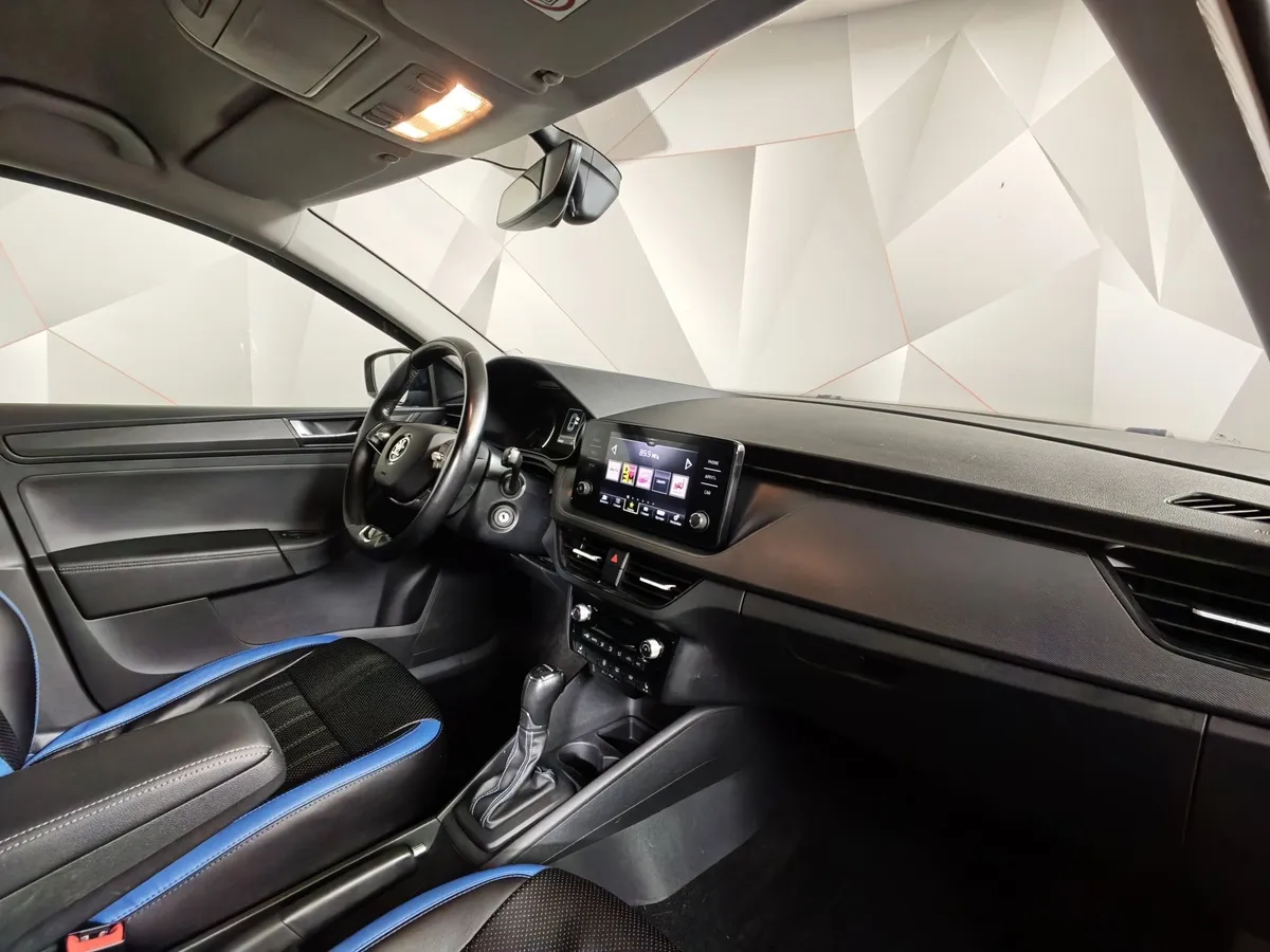 Skoda Rapid 1.6 AT (110 л.с.) Синий в АВИЛОН. Слайд №12