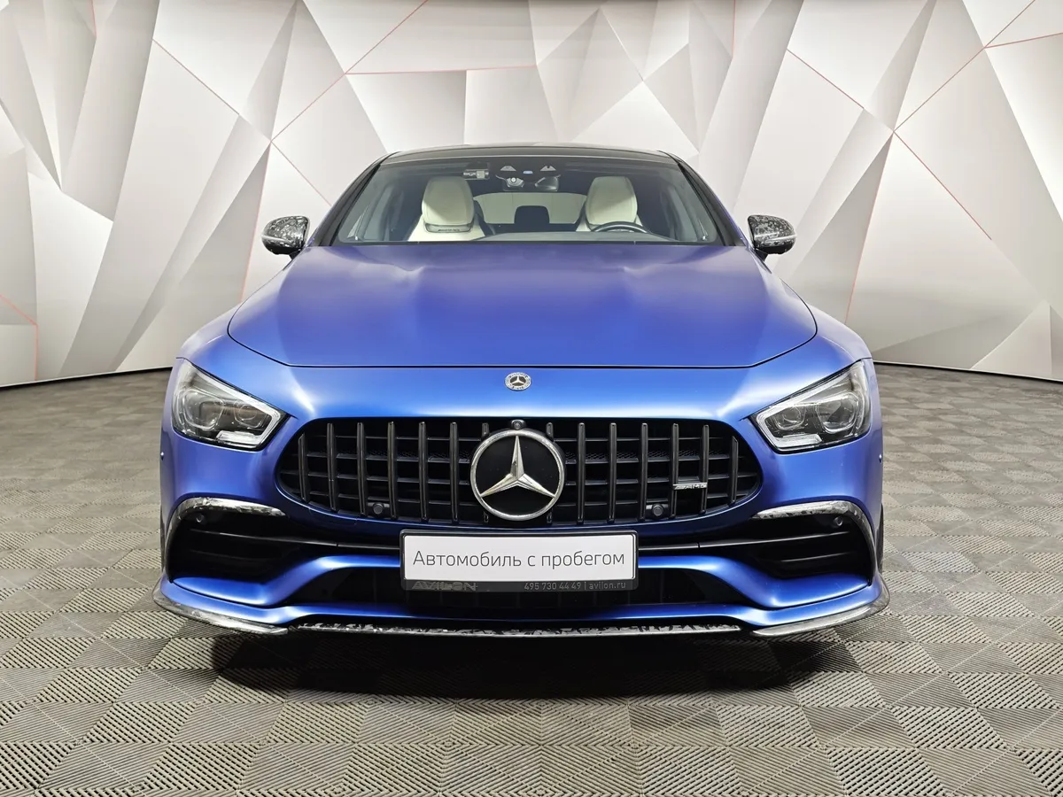 Mercedes-Benz AMG GT 43 4MATIC SPEEDSHIFT TCT 9G (367 л.с.) Синий в АВИЛОН. Слайд №7
