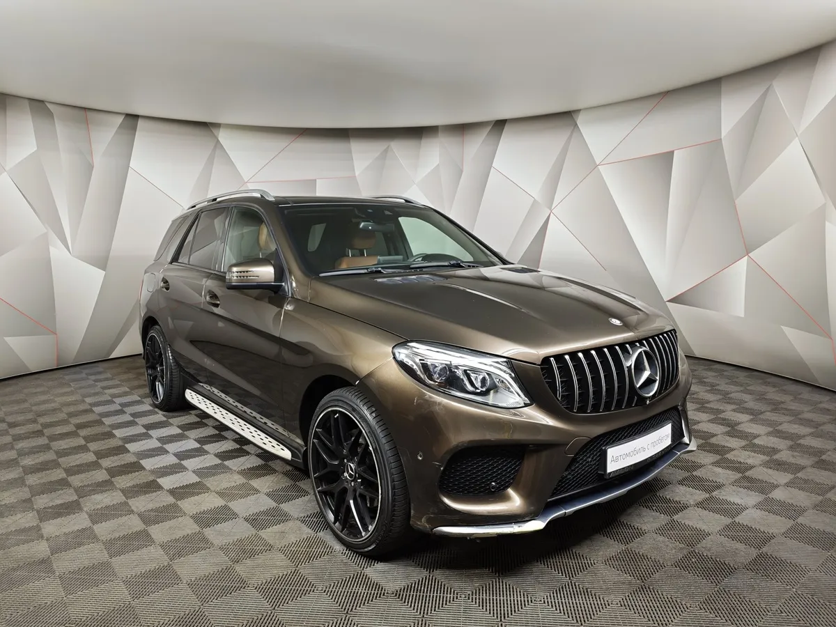 Mercedes-Benz GLE 300 d 4MATIC 7G-TRONIC (245 л.с.) Особая серия Коричневый в АВИЛОН. Слайд №3