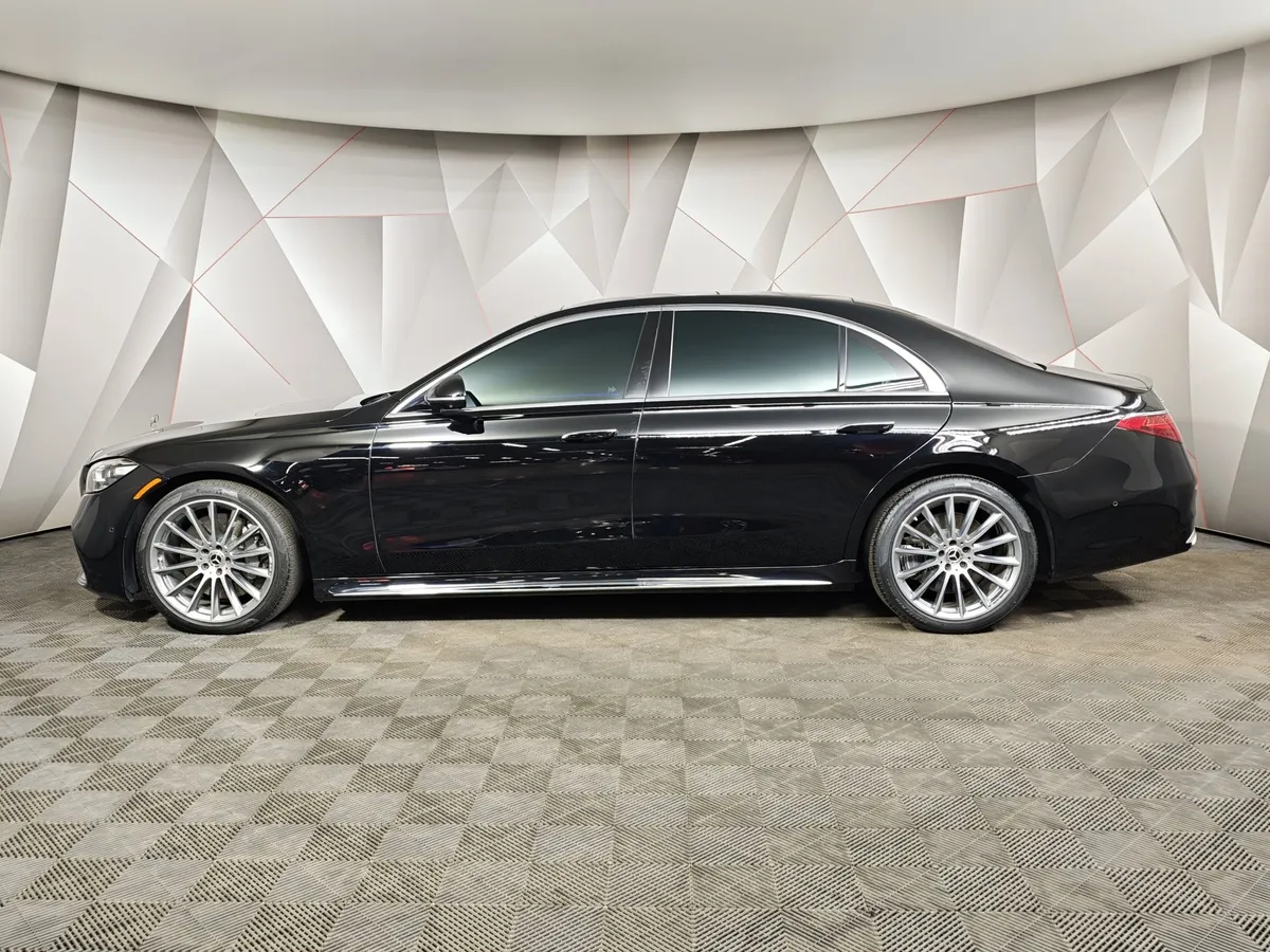 Mercedes-Benz S-Класс S 580 9G-Tronic 4Matic (503 л.с.) Черный в АВИЛОН. Слайд №5