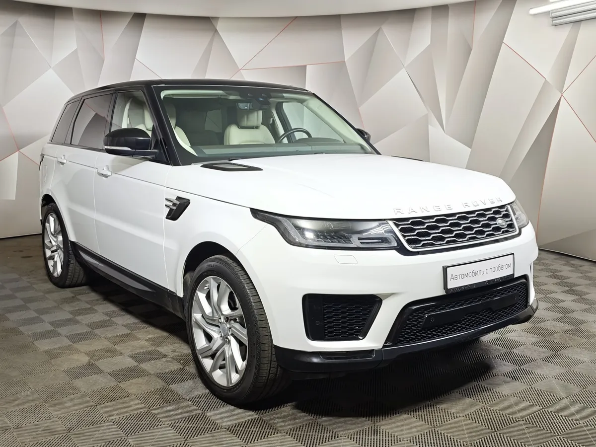 Land Rover Range Rover Sport 3.0 TDV6 AT AWD (249 л.с.) HSE Белый в АВИЛОН. Слайд №3