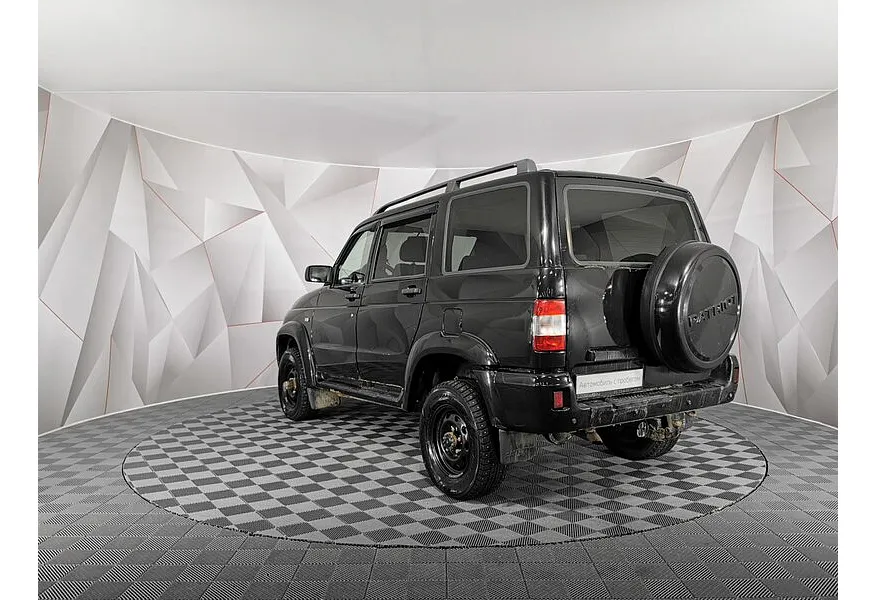 УАЗ Patriot 2.7 MT 4WD (128 л.с.) Черный в АВИЛОН. Слайд №4