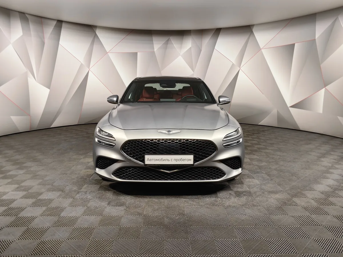 Genesis G70 3.3 T-GDI AT AWD (370 л.с.) Ultimate Серый в АВИЛОН. Слайд №7
