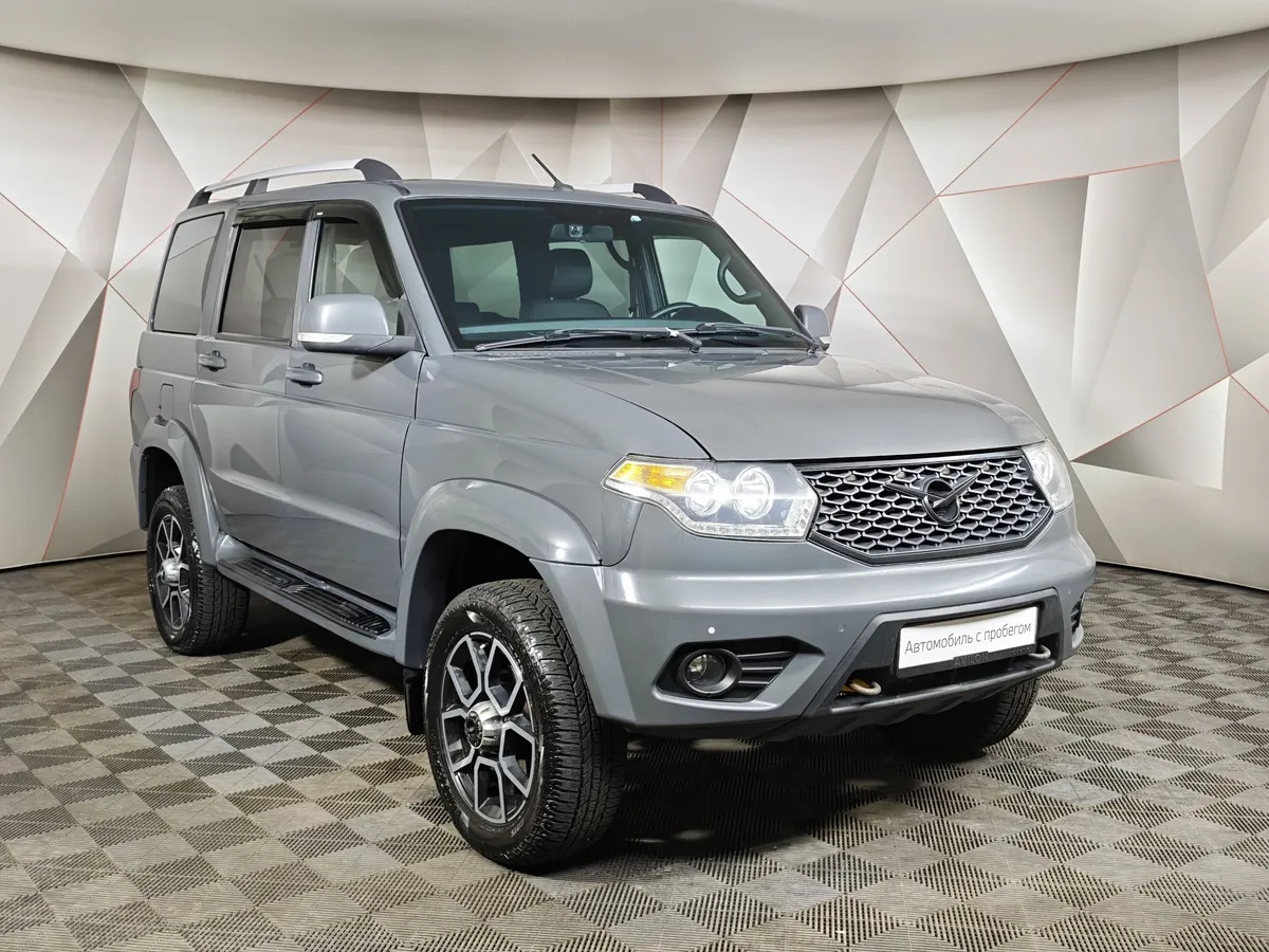 УАЗ Patriot 2.7 AT 4WD (150 л.с.) Оптимум Серый в АВИЛОН. Слайд №3