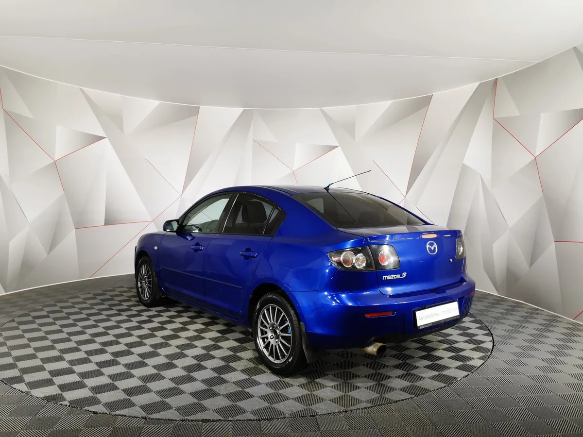 Mazda 3 1.6 MT (105 л.с.) Синий в АВИЛОН. Слайд №4
