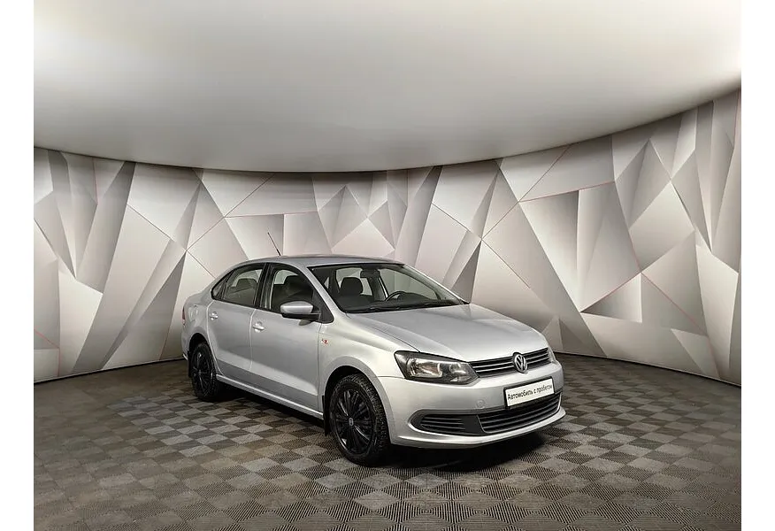 Volkswagen Polo 1.6 Tiptronic (105 л.с.) Comfortline Серебристый в АВИЛОН. Слайд №3