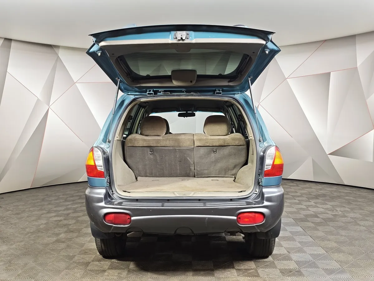 Hyundai Santa Fe 2.4 AT (150 л.с.) Зеленый в АВИЛОН. Слайд №11