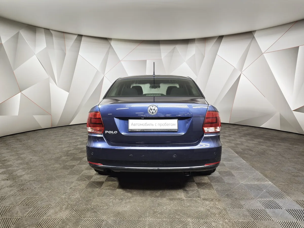 Volkswagen Polo 1.6 Tiptronic (105 л.с.) Comfortline Синий в АВИЛОН. Слайд №8