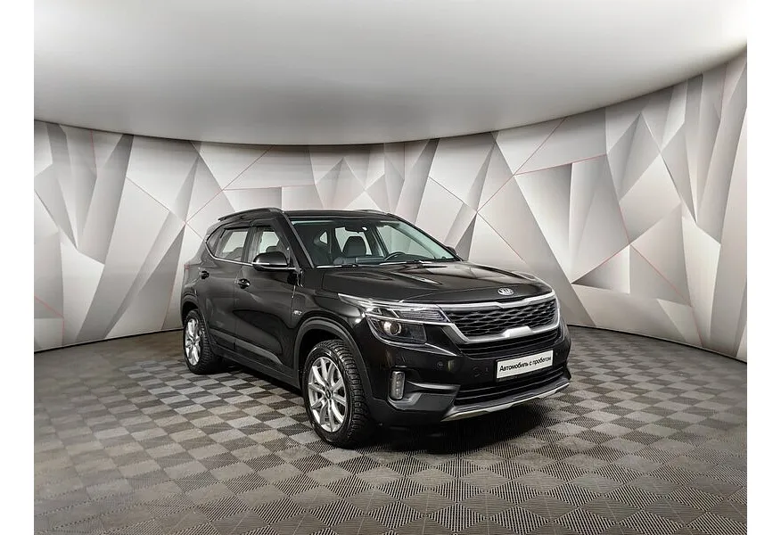 Kia Seltos 1.6 MPI AT 4WD (121 л.с.) Style Черный в АВИЛОН. Слайд №3