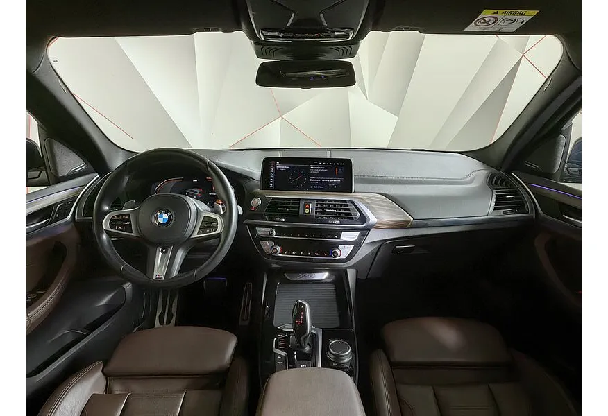BMW X3 xDrive30d AT (249 л.с.) M Sport Черный в АВИЛОН. Слайд №11
