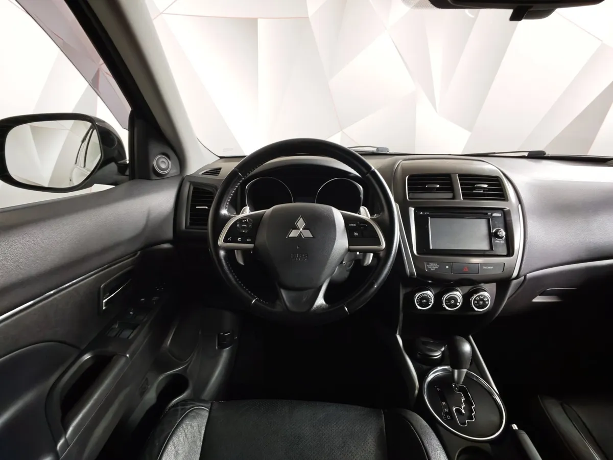 Mitsubishi ASX 2.0 CVT 4WD (150 л.с.) Черный в АВИЛОН. Слайд №20