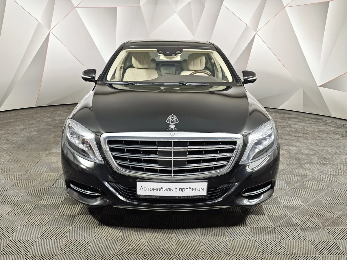 Mercedes-Benz S-Класс S 500 Maybach 9G-TRONIC (455 л.с.) Черный в АВИЛОН. Слайд №7