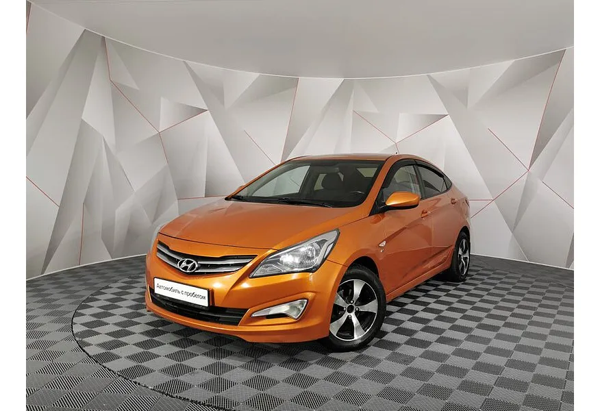 АВИЛОН - Hyundai Solaris 1.6 AT (123 л.с.) Active Plus Оранжевый - slide 0
