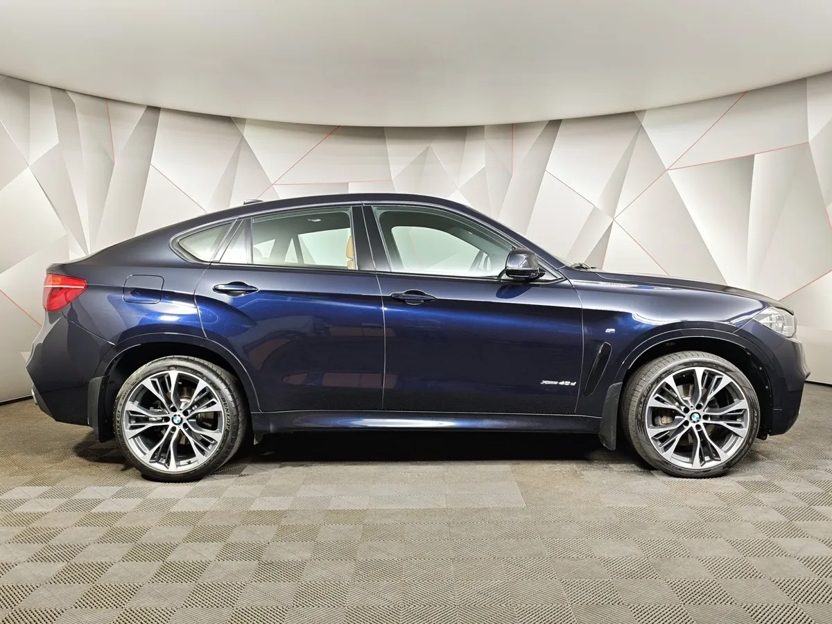 BMW X6 xDrive40d Steptronic (313 л.с.) Черный в АВИЛОН. Слайд №6
