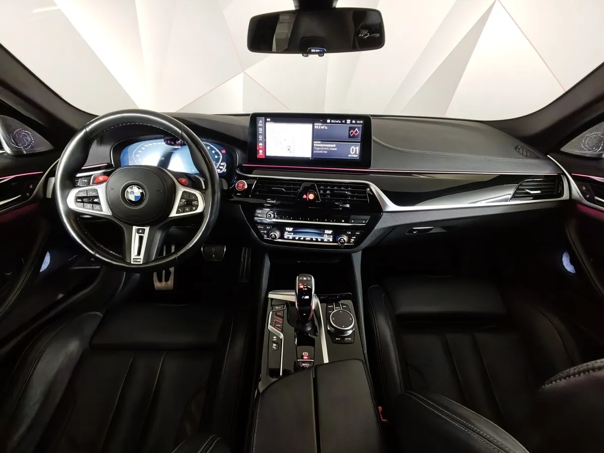 BMW M5 4.4 Steptronic xDrive (625 л.с.) SE Черный в АВИЛОН. Слайд №11