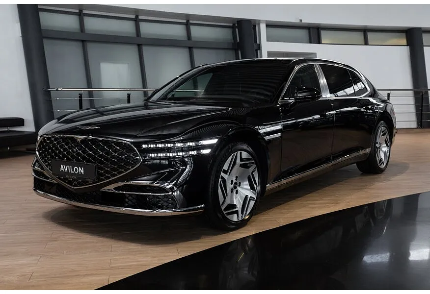 АВИЛОН - Genesis G90 Long 3.5 AT 4WD (415 л.с.) Royal Черный - slide 0