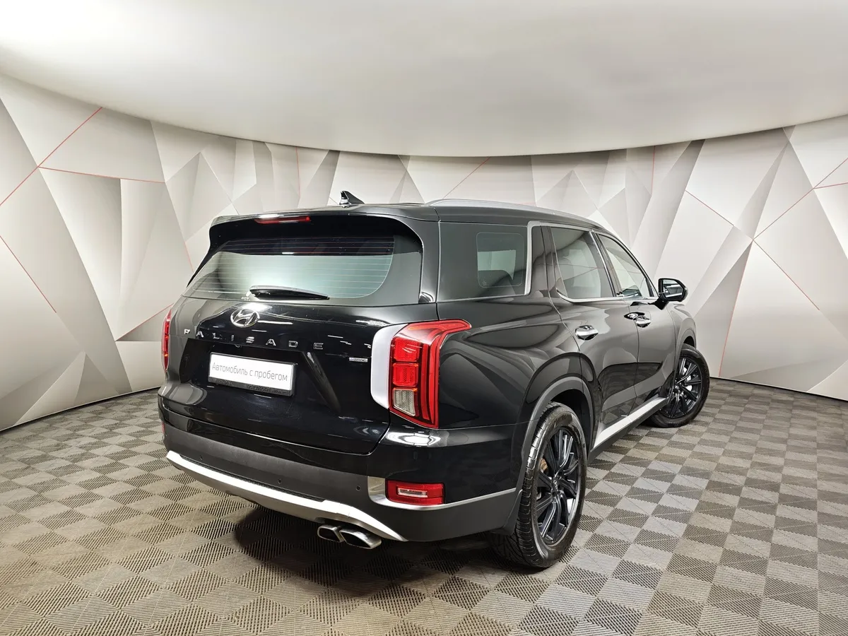 Hyundai Palisade 3.8 АТ 4WD (249 л.с.) 7 мест Calligraphy Черный в АВИЛОН. Слайд №2