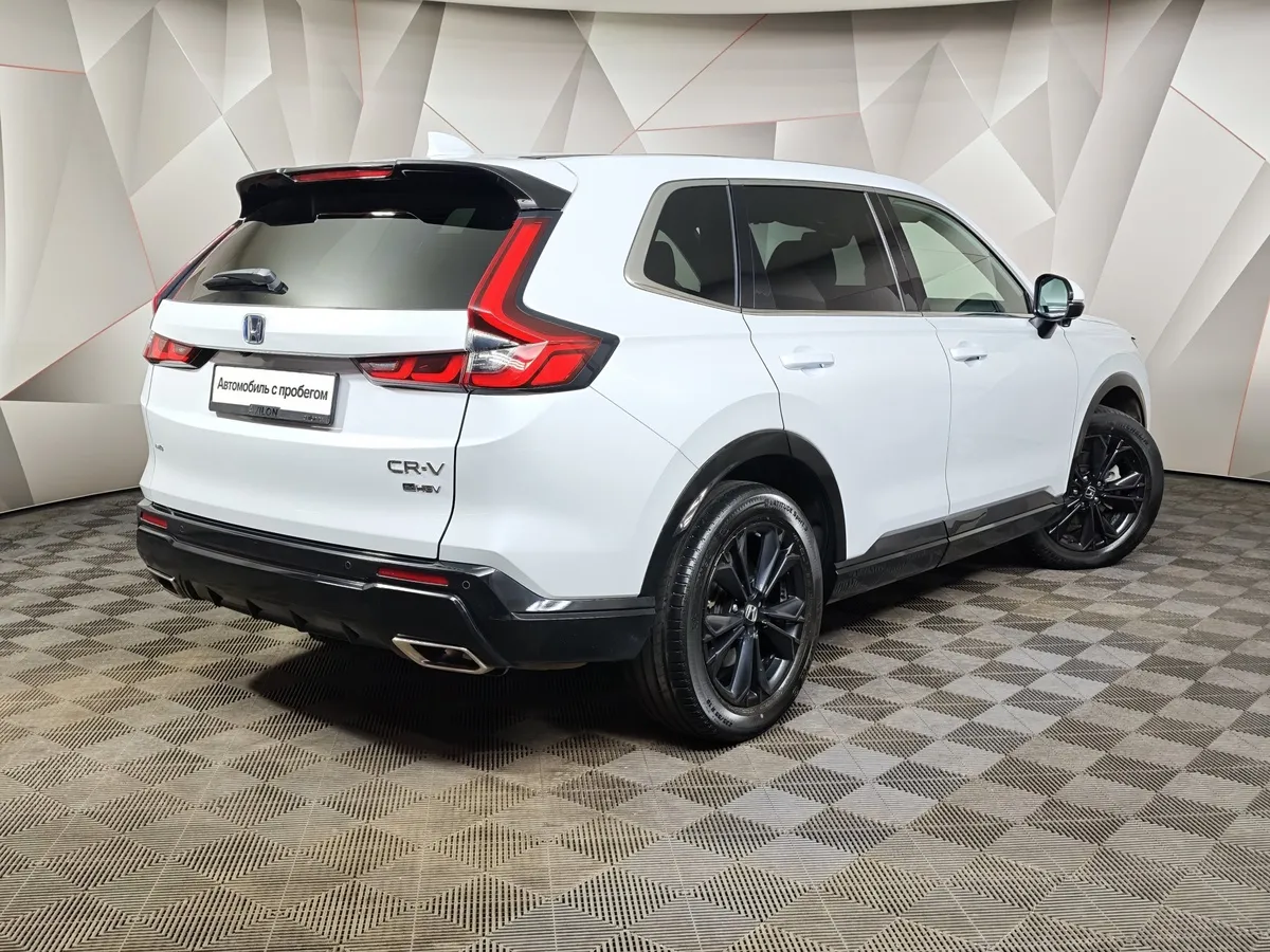 Honda CR-V 2.0h CVT 4WD (204 л.с.) Sport Hybrid Белый в АВИЛОН. Слайд №2