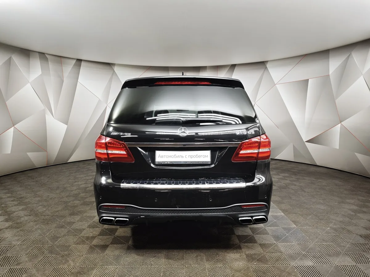 Mercedes-Benz GLS 63 4MATIC 7G-TRONIC PLUS (585 л.с.) Черный в АВИЛОН. Слайд №8