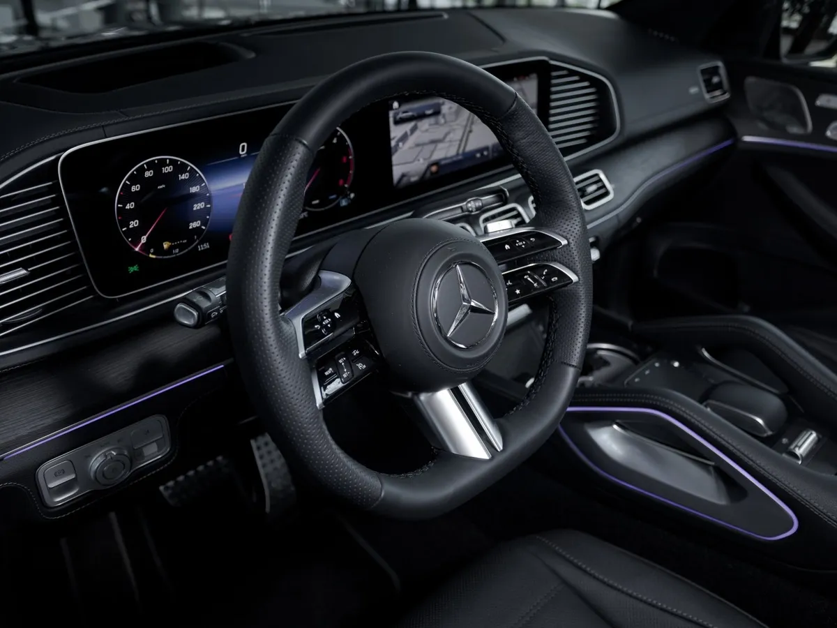 Mercedes-Benz GLE 450d 4MATIC 9G-TRONIC (367 л.с.) Черный в АВИЛОН. Слайд №7