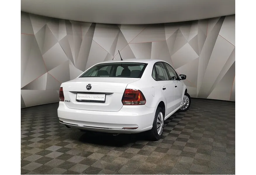 Volkswagen Polo 1.6 MPI MT (110 л.с.) Trendline Белый в АВИЛОН. Слайд №2