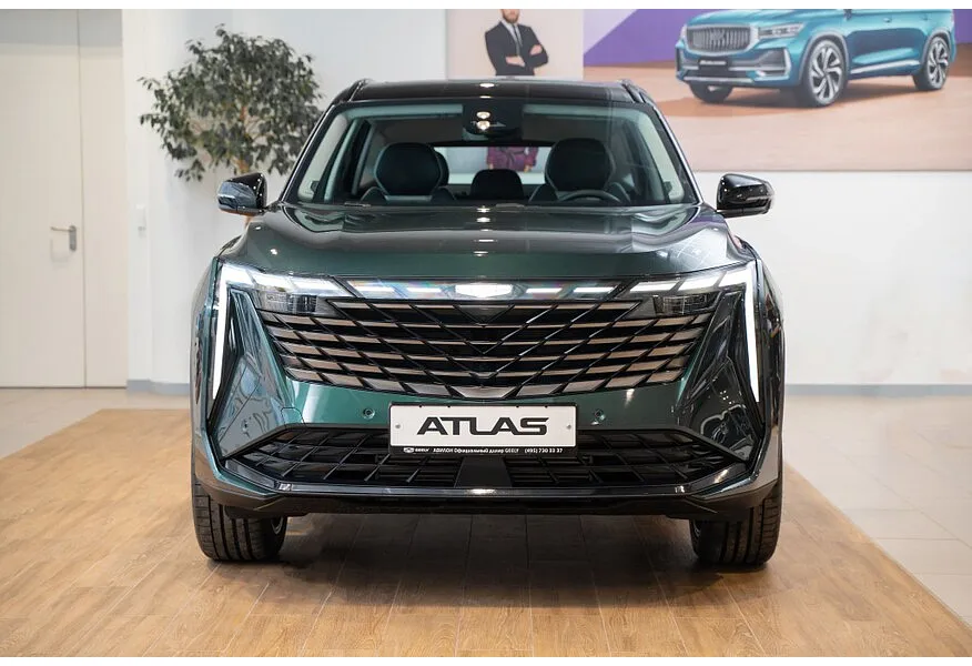 Geely Atlas 2.0T AT 4WD (200 л.с.) Flagship Зеленый в АВИЛОН. Слайд №3